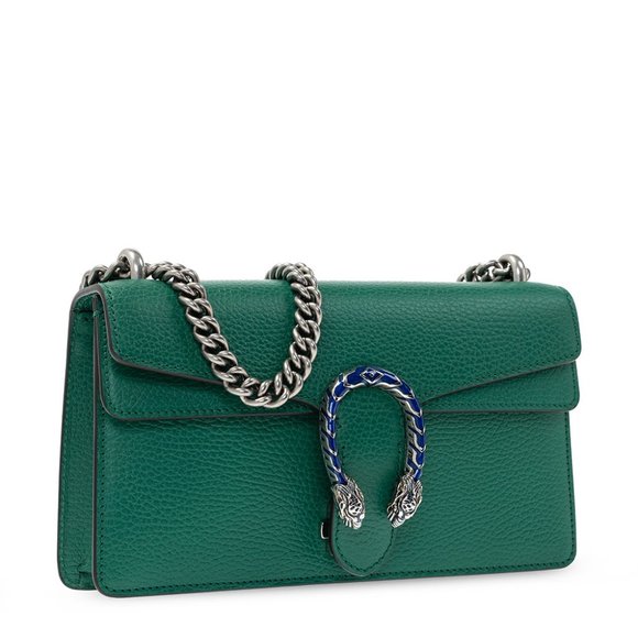 Gucci Small Dionysus Shoulder Bag in Green NEW WITH CARDS AND DUST BAG - Picture 2 of 7